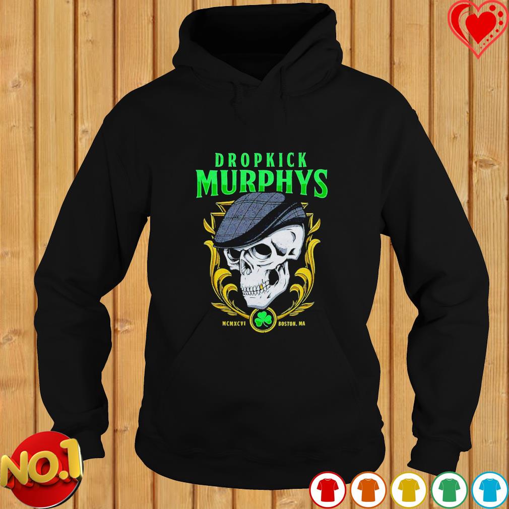 St. Patrick's Day skull Dropkick Murphys shirt, hoodie, sweater, long  sleeve and tank top