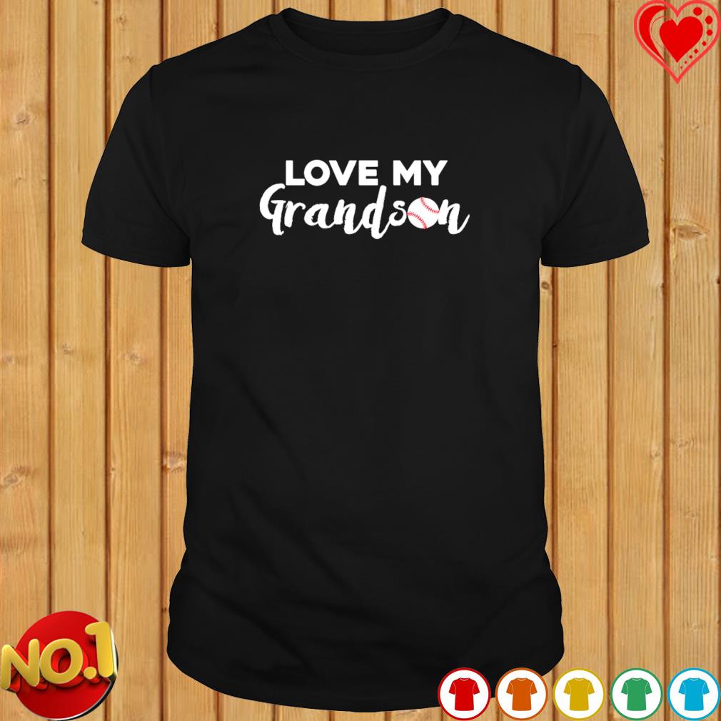 grandson baseball shirt