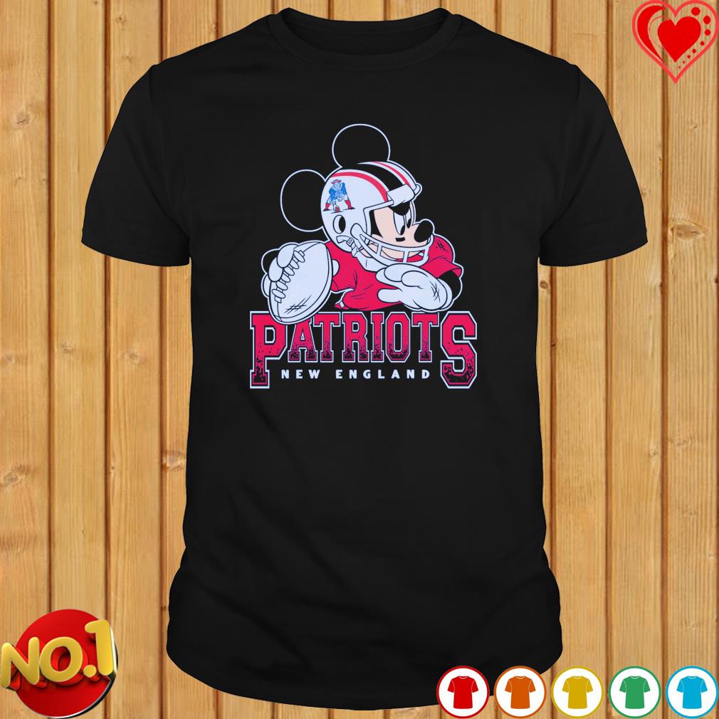 This Girl Loves Her New England Patriots And Mickey Disney T-Shirt