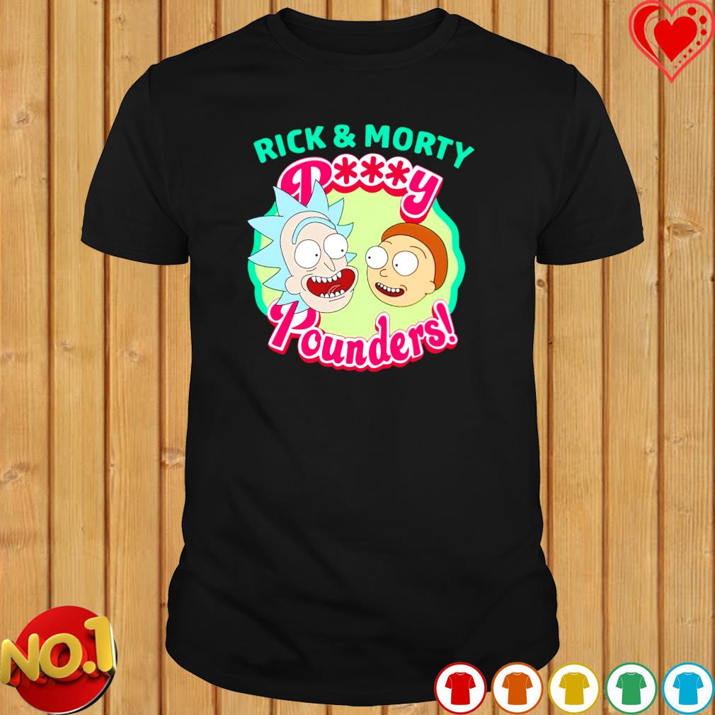Get It Now Rick And Morty Pussy Pounders Sweatshirt 