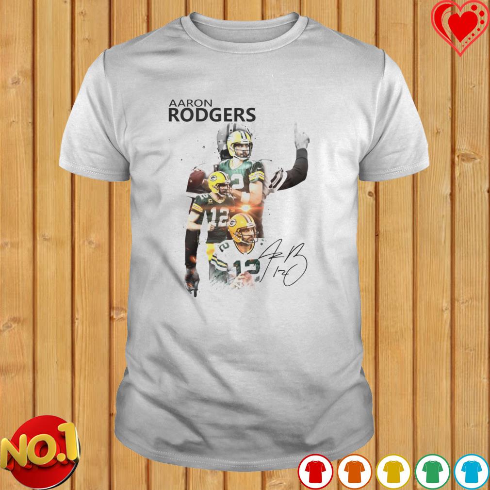 Green Bay Packers Aaron Rodgers signature shirt, hoodie, sweater, long  sleeve and tank top