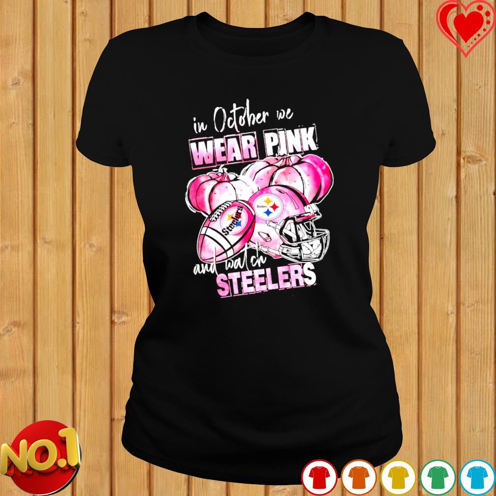 pink steelers shirt ladies