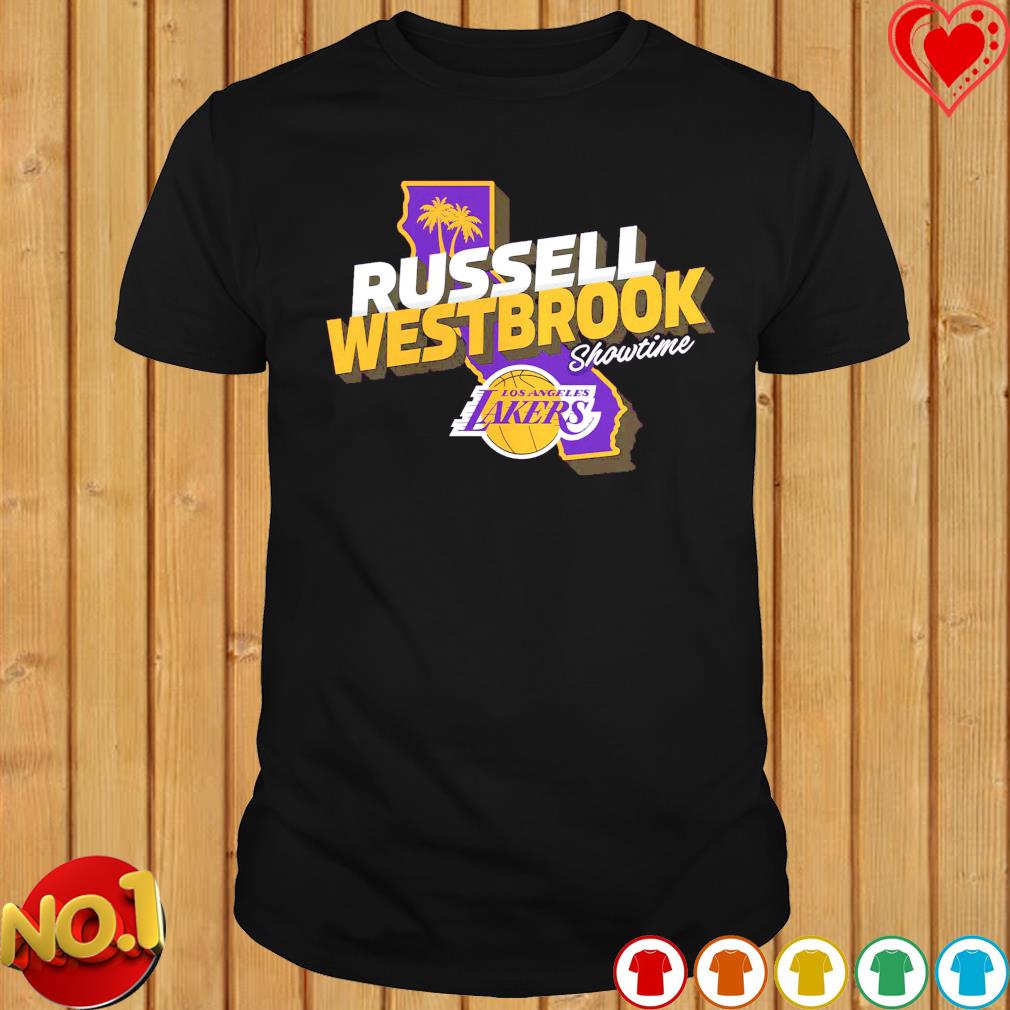 Official Russell Westbrook Los Angeles Lakers Jerseys, Showtime