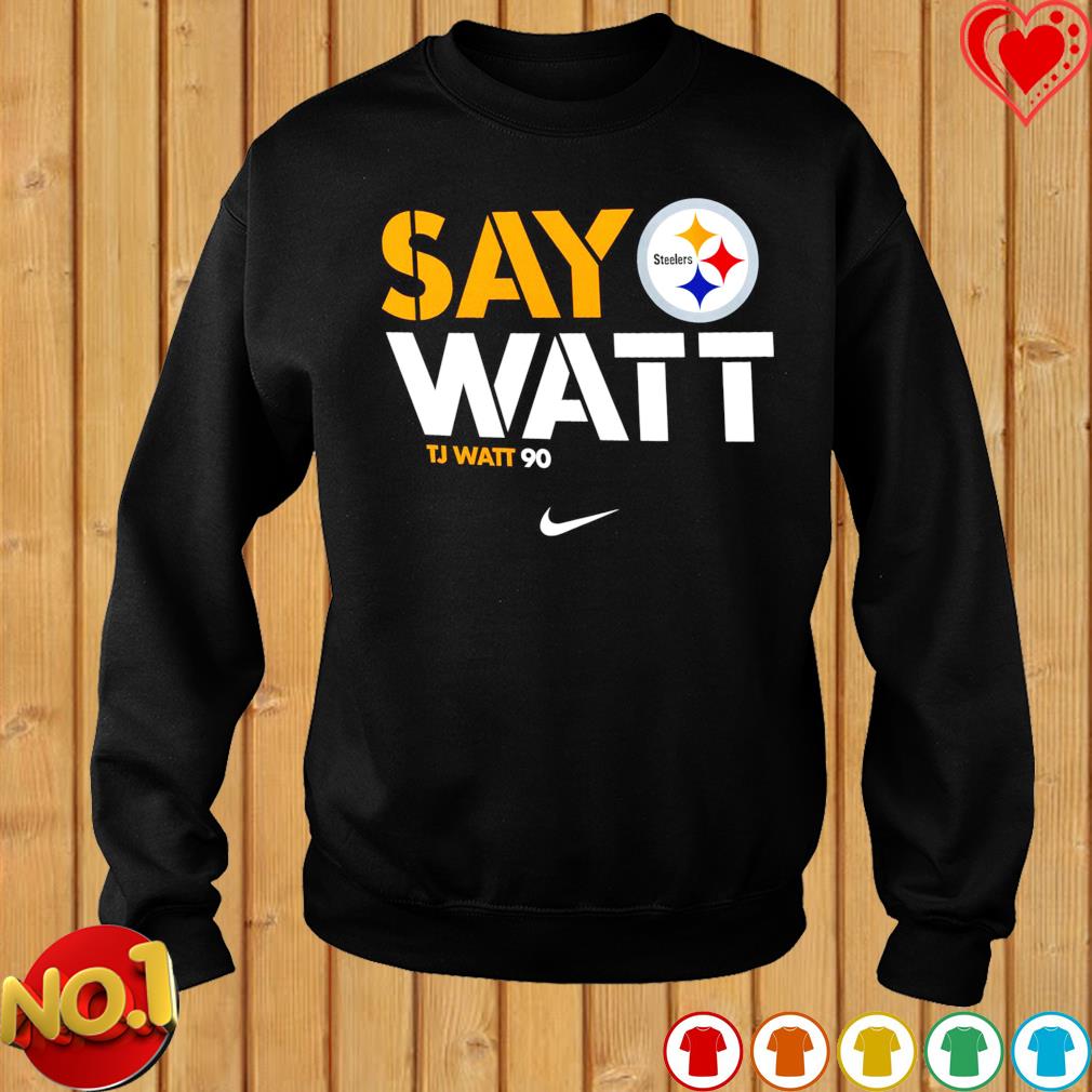 Official t j watt Pittsburgh Steelers shirt, hoodie, sweater, long sleeve  and tank top