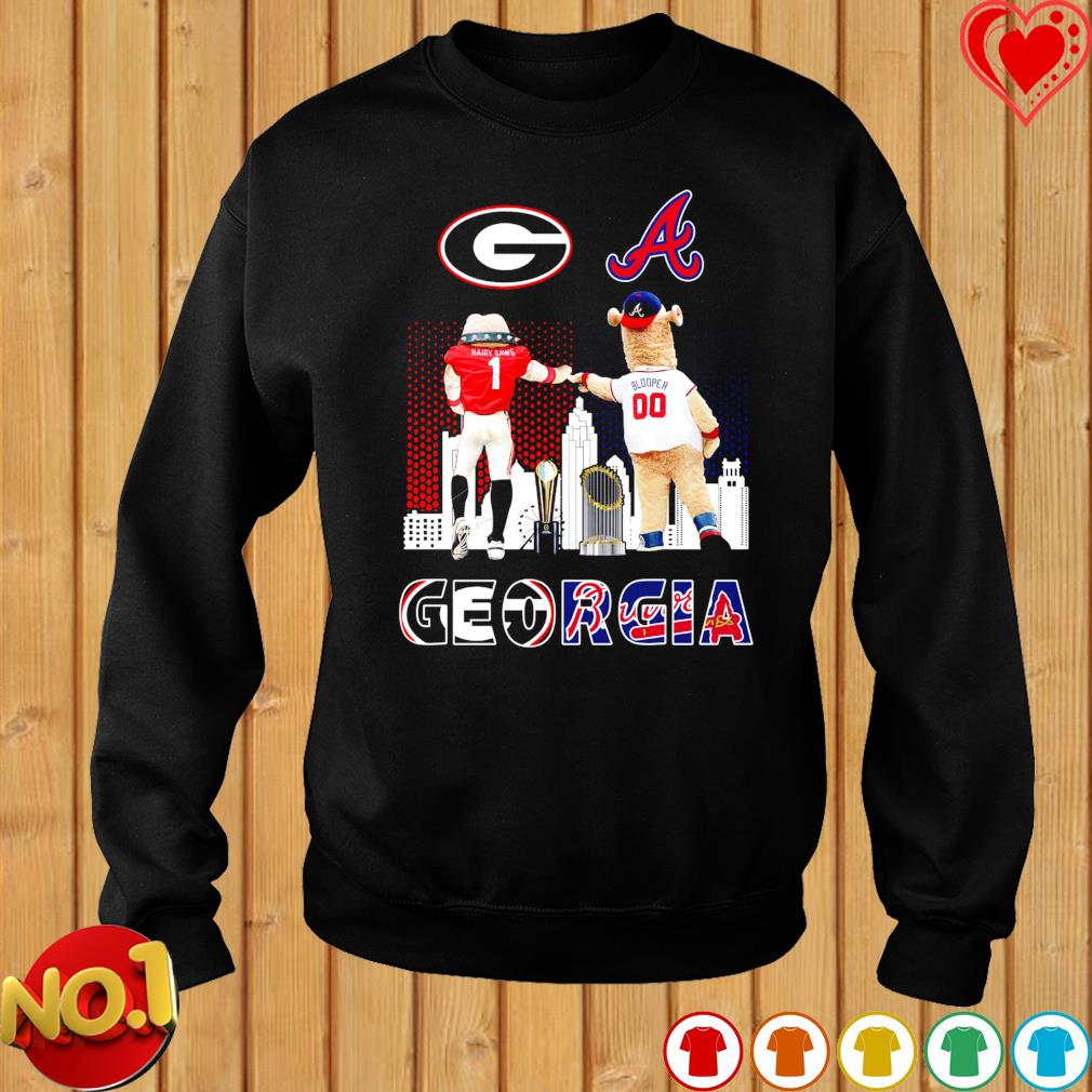 Georgia Sport Team Hairy Dawg And Blooper Shirt, hoodie, sweater, long  sleeve and tank top