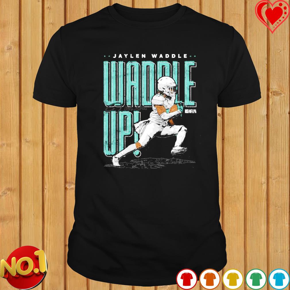 Miami football Jaylen Waddle Player Silhouette signature shirt, hoodie,  sweater, long sleeve and tank top