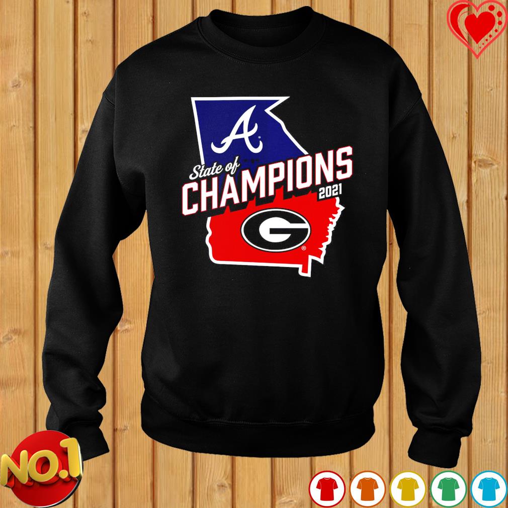 Shirts, New Atlanta Braves Georgia Bulldogs Championship Long Sleeve Shirt