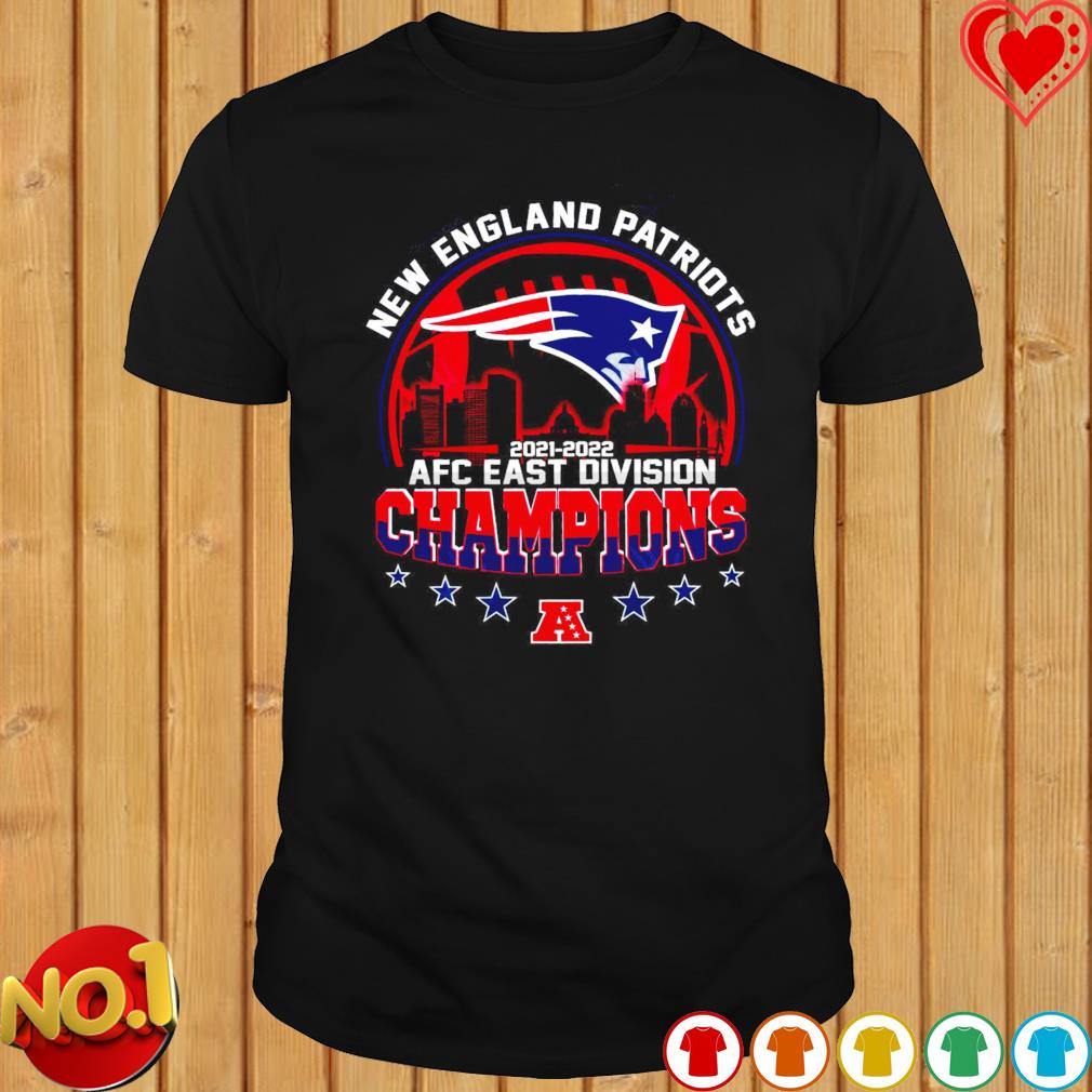 New England Patriots 2021 2022 AFC East Division Champions shirt