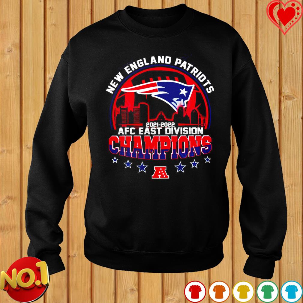 New England Patriots 2021 2022 AFC East Division Champions shirt