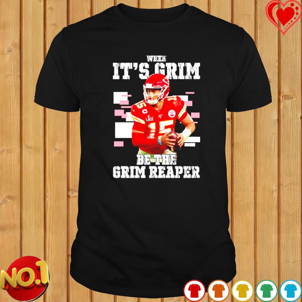 Patrick Mahomes II Grim Reaper Shirt, hoodie, sweater, long sleeve