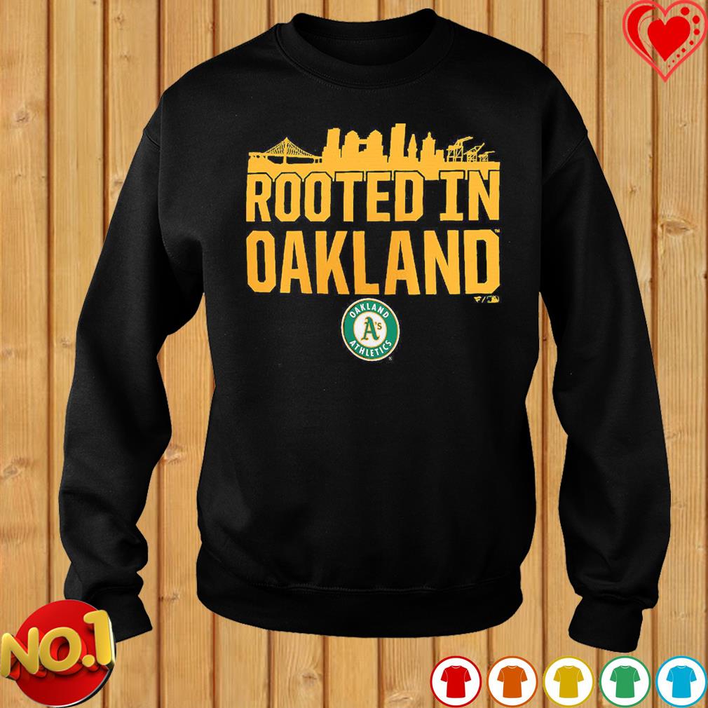 Personalized Oakland Athletics Rooted in Oaland Custom Name