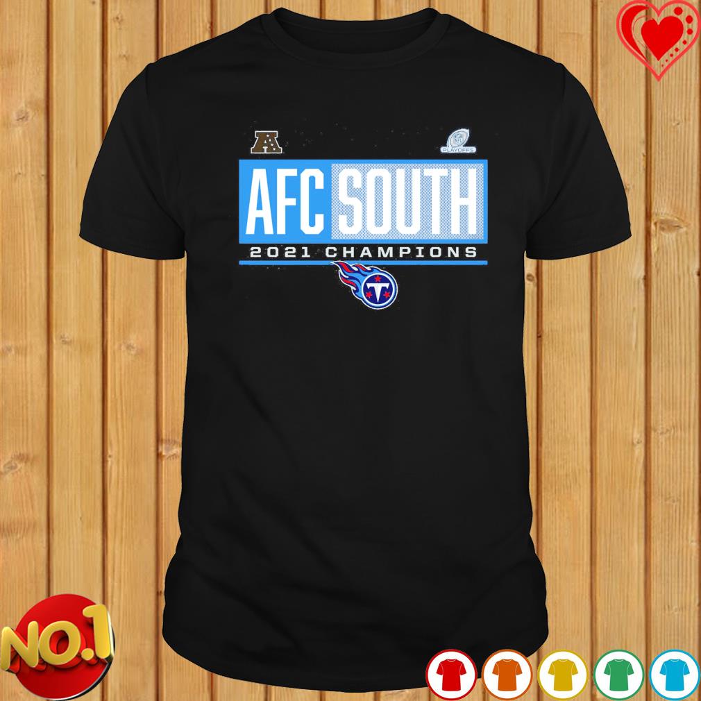 Tennessee Titans 2021 afc south division champions shirt