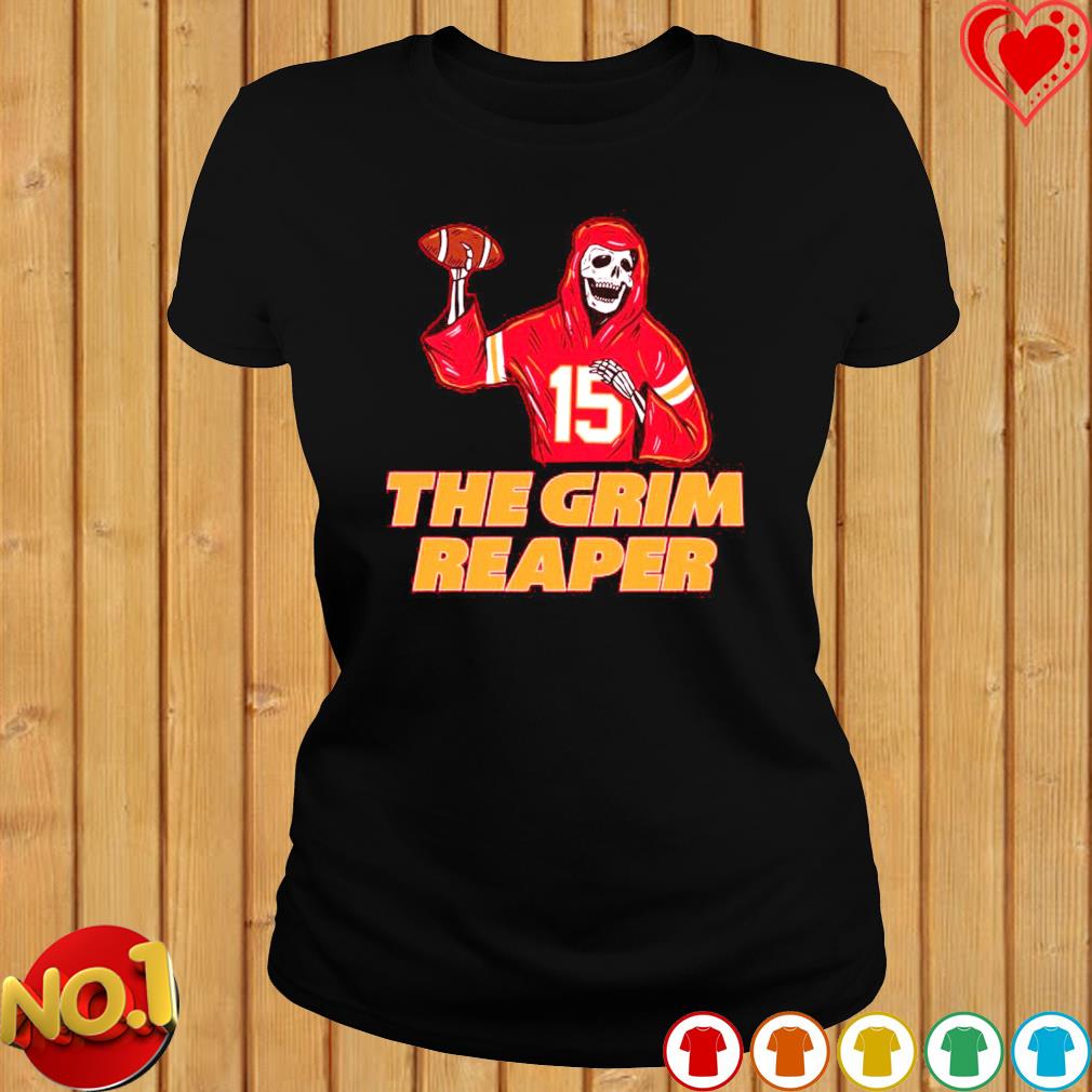 The grim reaper 15 Kansas City Chiefs shirt, hoodie, sweater