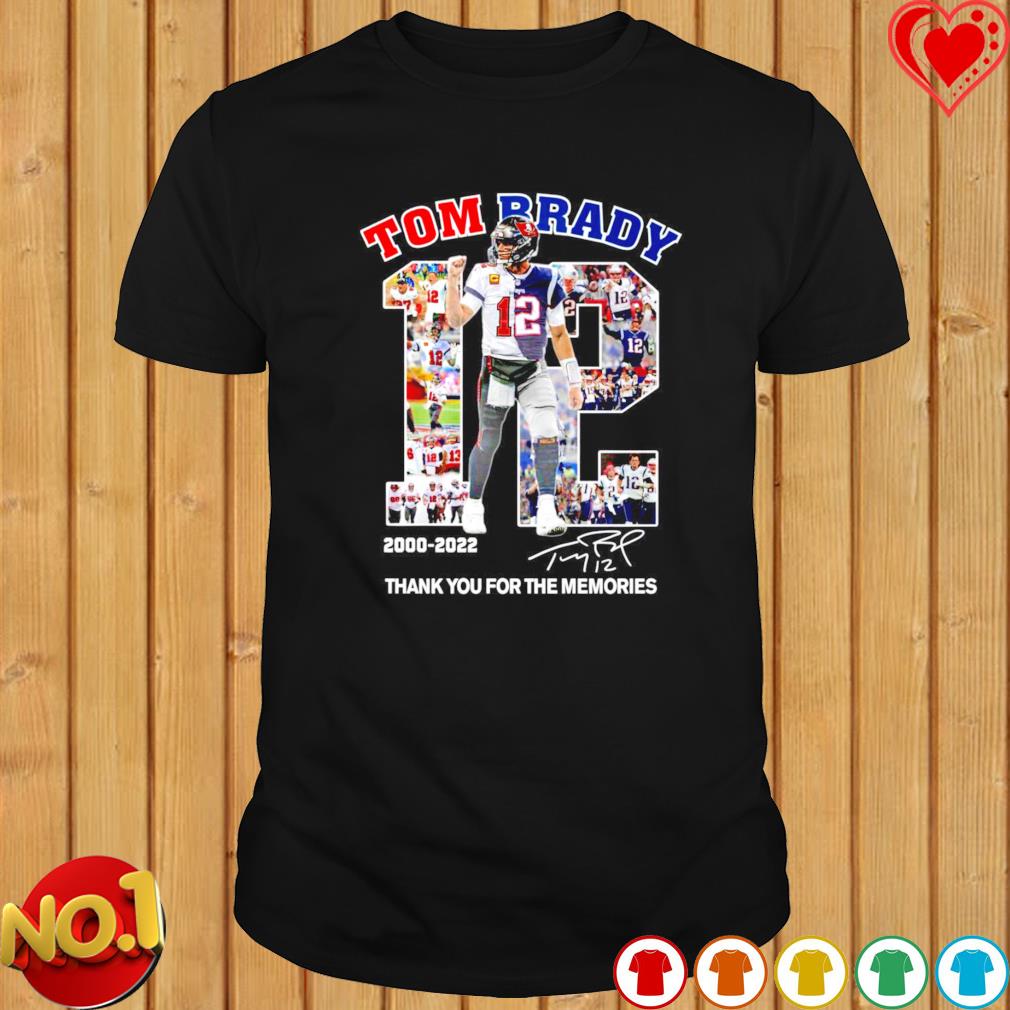 Tom Brady thank you for the memories shirt, hoodie, sweater and