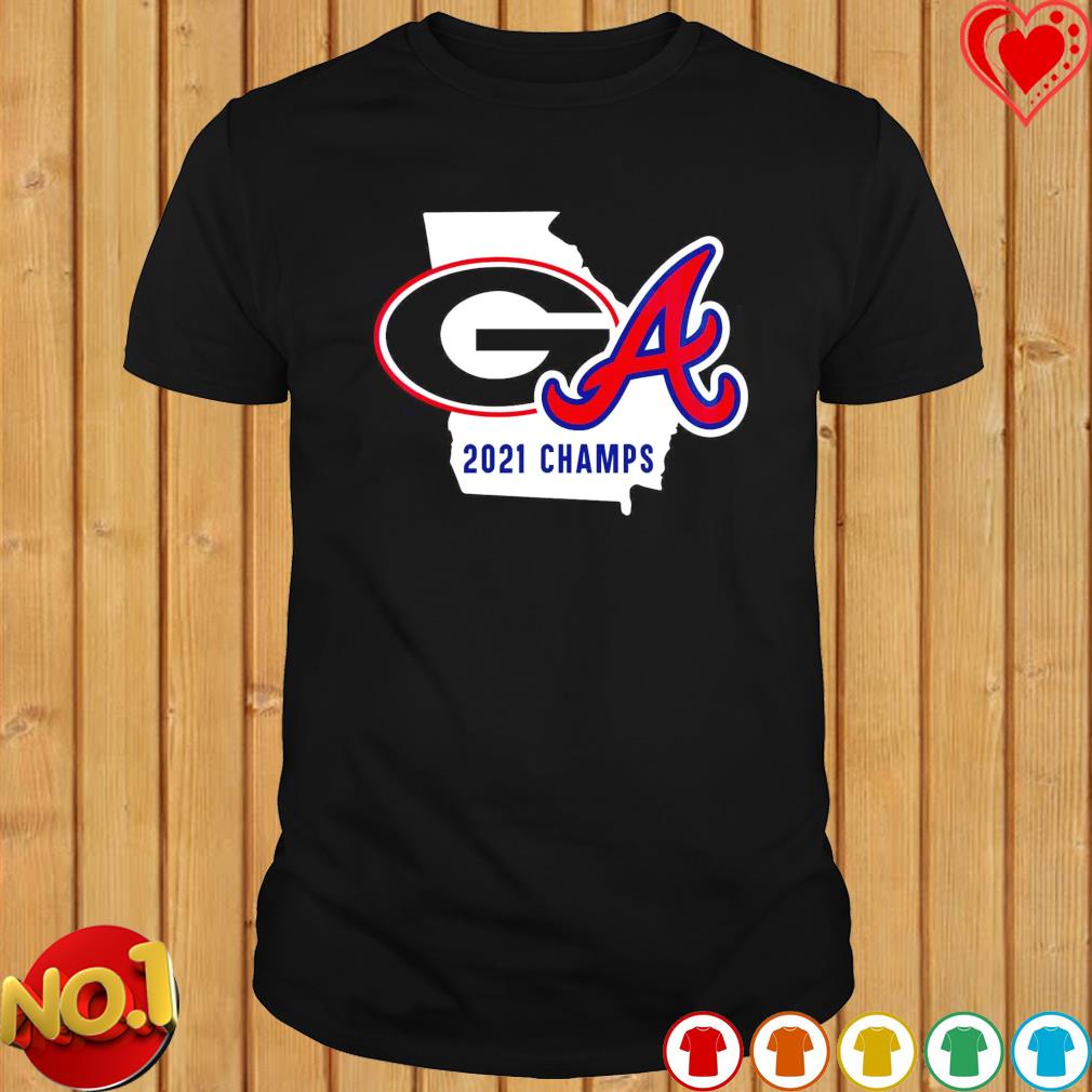 2021 Champions UGA Georgia Bulldogs Braves Shirt, hoodie, sweater, long  sleeve and tank top