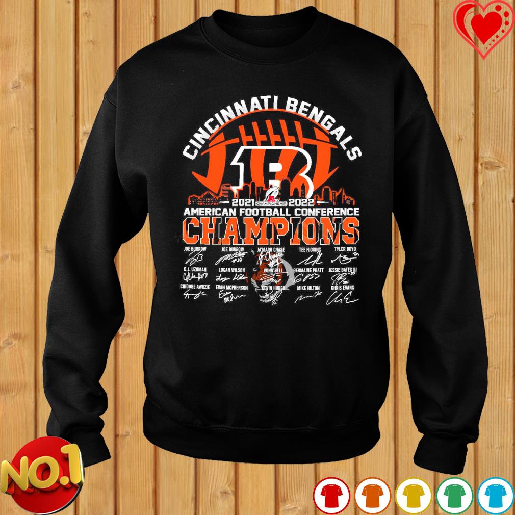 Cincinnati football Ja'Marr Chase signature shirt, hoodie, sweater, long  sleeve and tank top