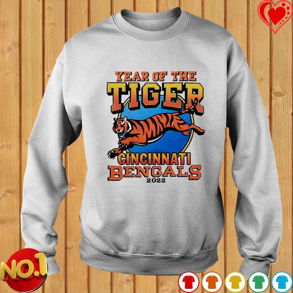 Year of The Tiger Cincinnati Bengals 2022 shirt