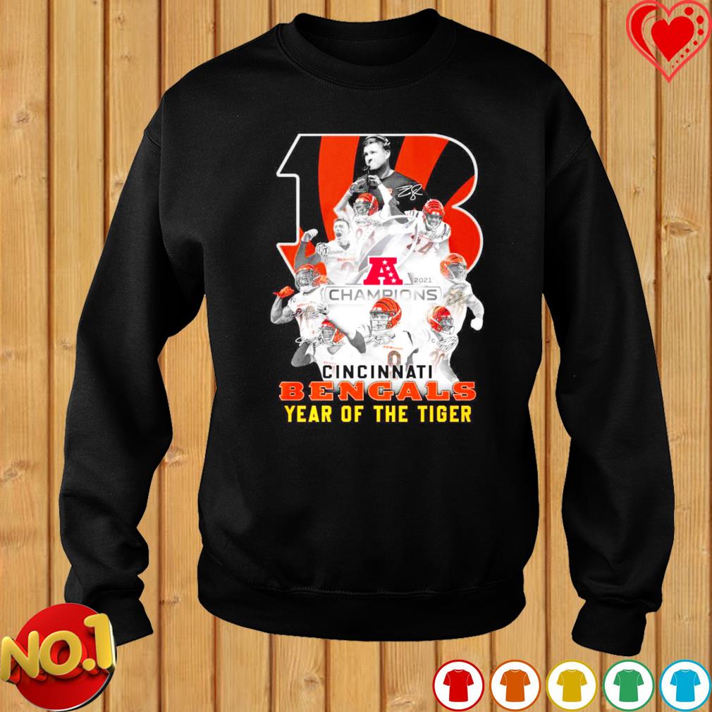 Cincinnati Bengals Year Of The Tiger 2022 shirt, hoodie, sweater, long  sleeve and tank top