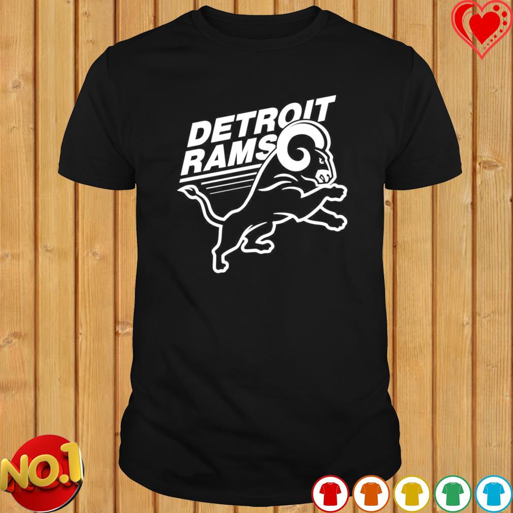 Detroit rams logo 2022 shirt, hoodie, sweater, long sleeve and tank top