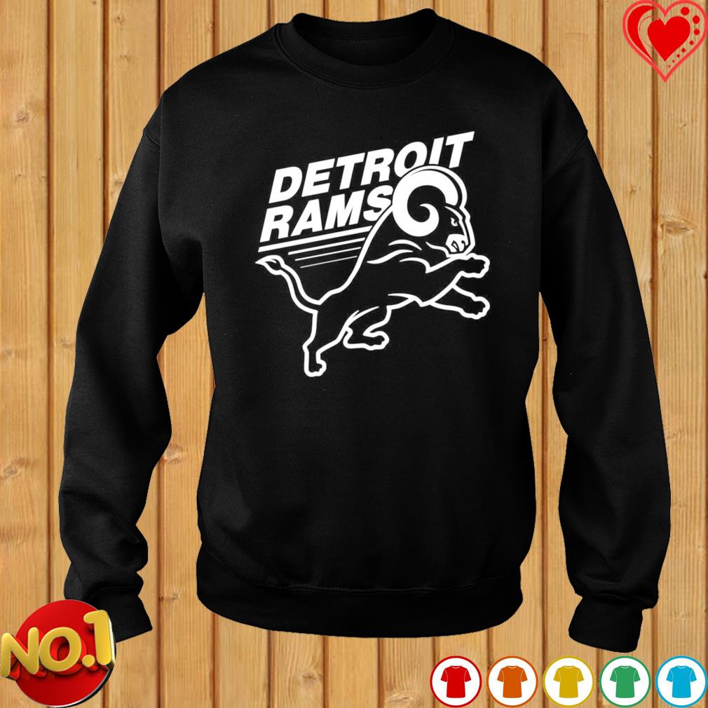 Detroit Rams Logo T-Shirt