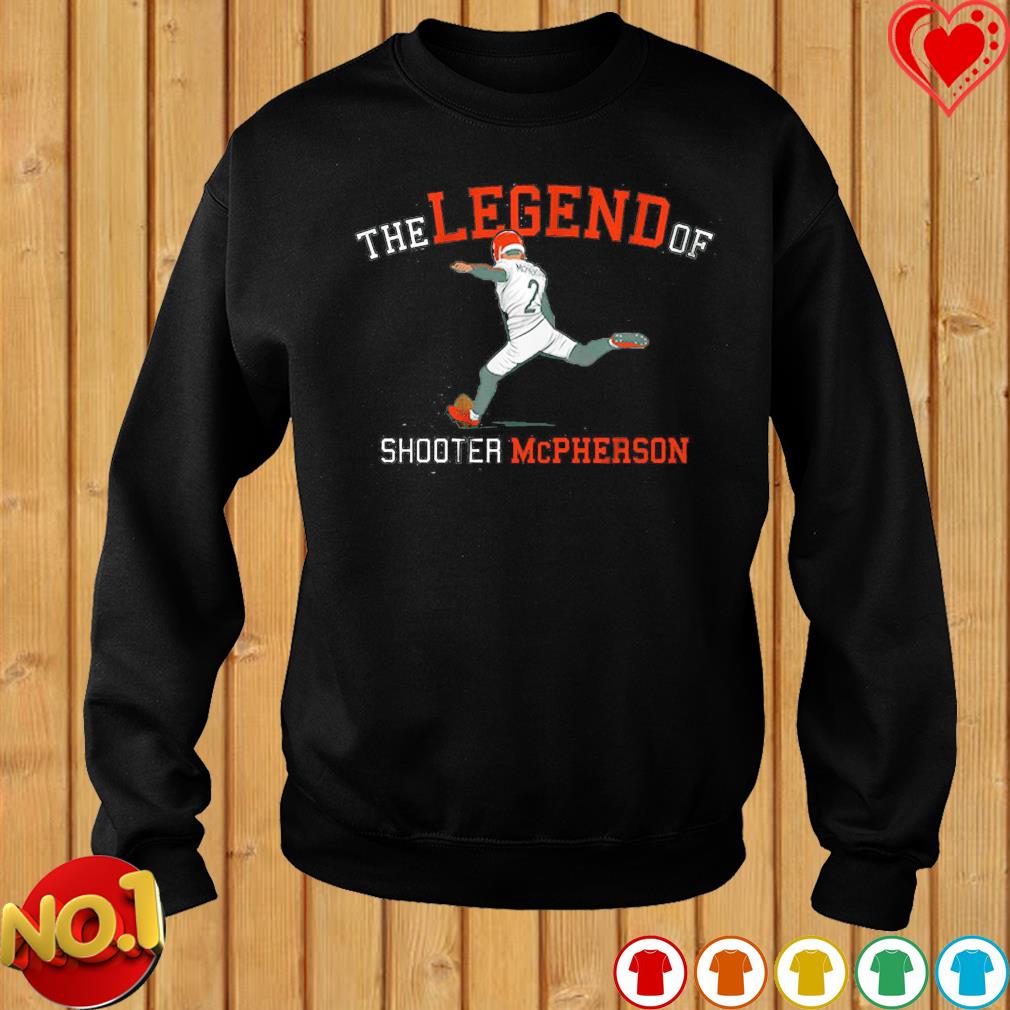 Evan McPherson The Legend of Shooter McPherson Ladies Boyfriend Shirt