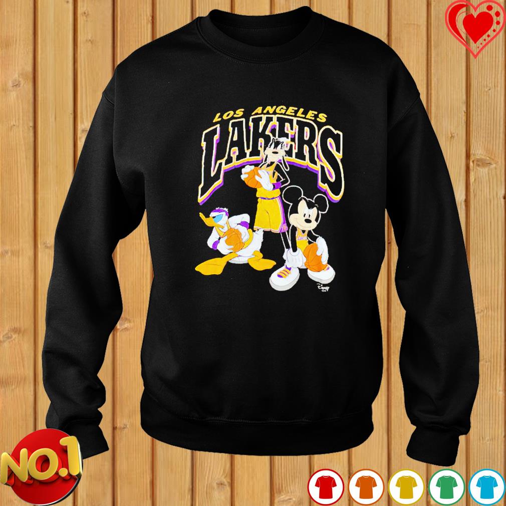 Disney Mickey Squad Lakers Junk Food Hoodie 