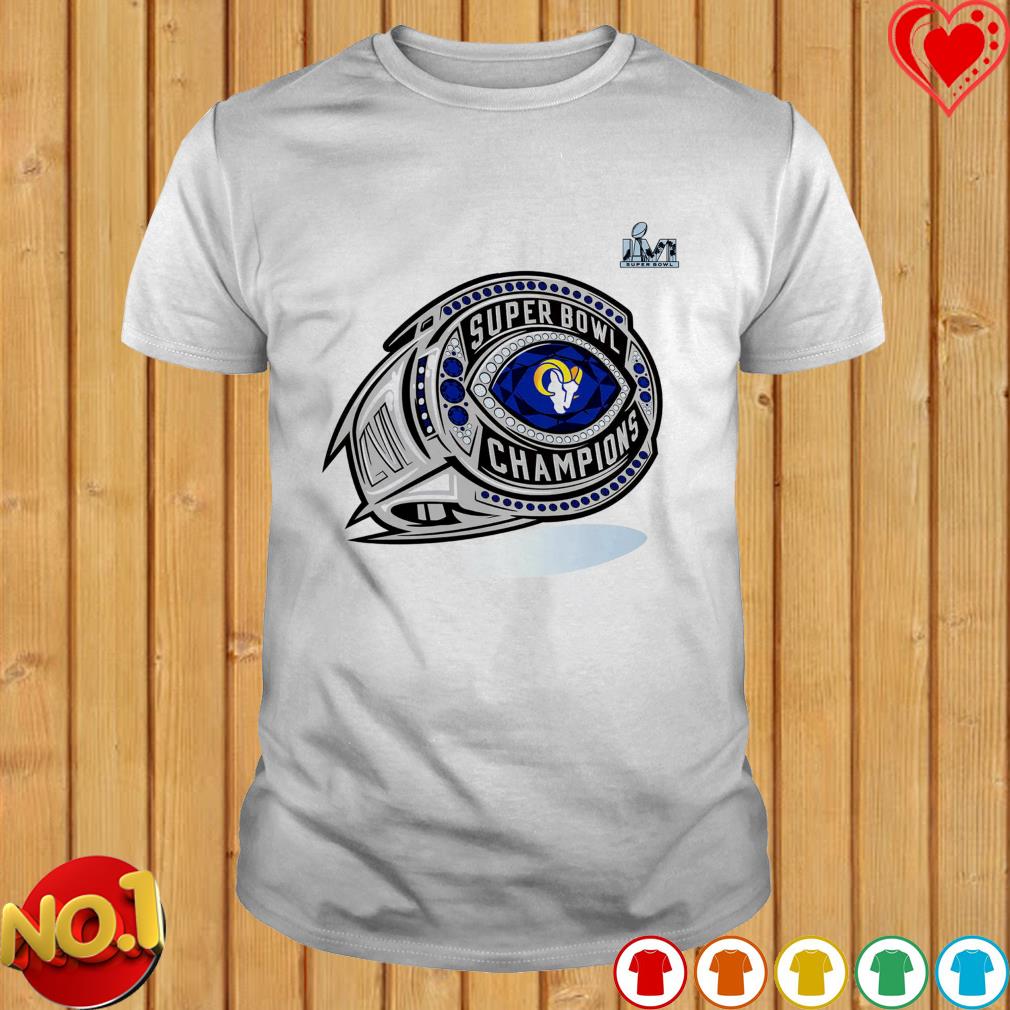 Los Angeles Rams Super Bowl LVI Champions Ring Shirt, hoodie