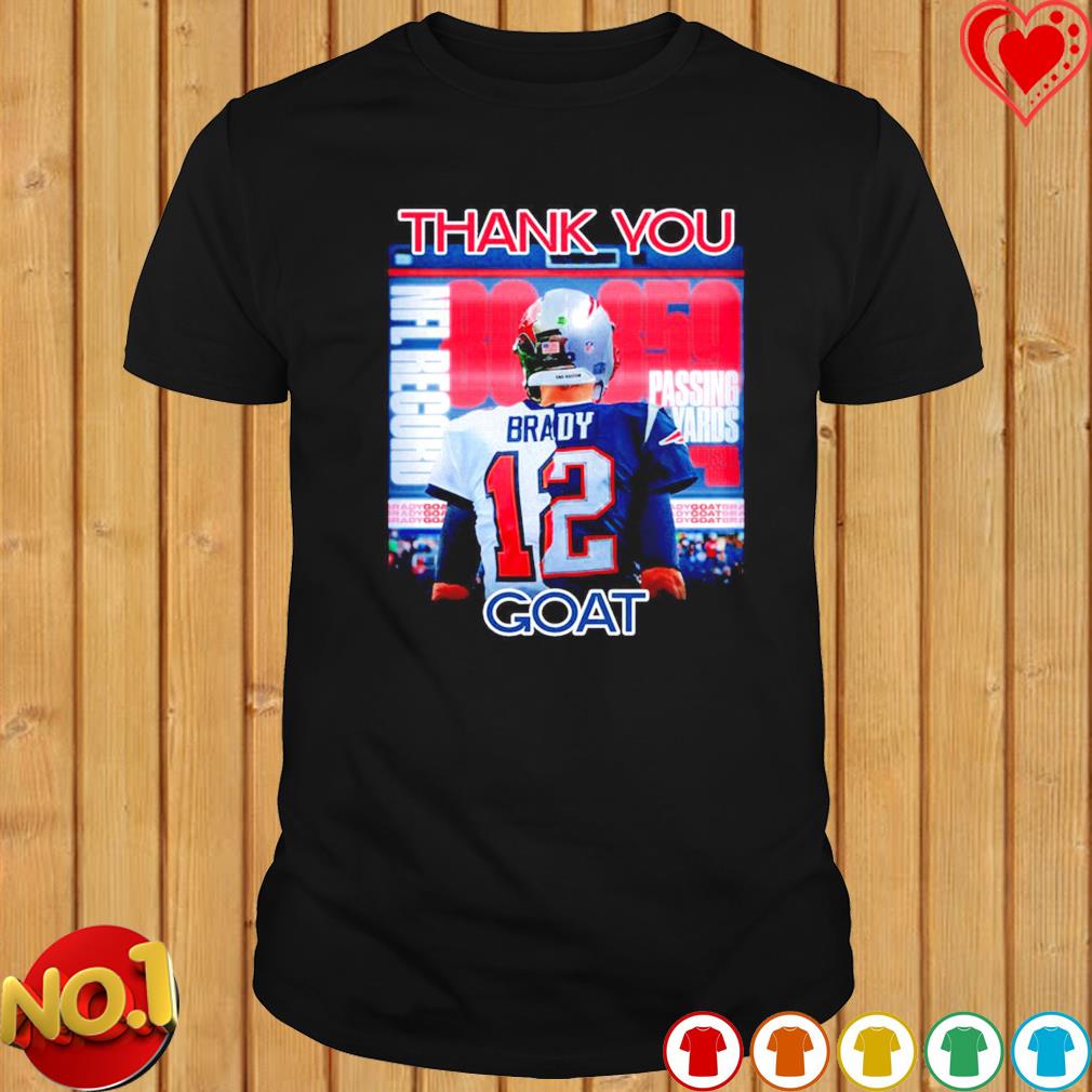 NFL Tampa Bay Buccaneers The Goat 12 Tom Brady Shirt - T-shirts