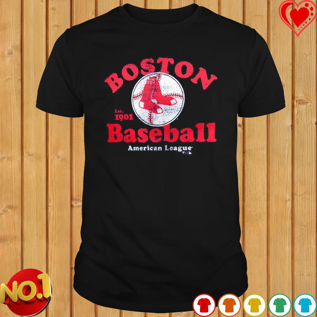 Boston Red Sox baseball est. 1901 national league logo shirt, hoodie,  sweater, long sleeve and tank top