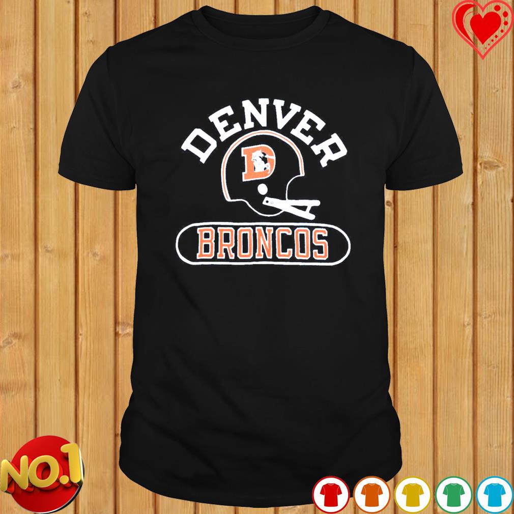 Official denver Broncos Throwback Helmet Shirt, hoodie, sweater, long  sleeve and tank top