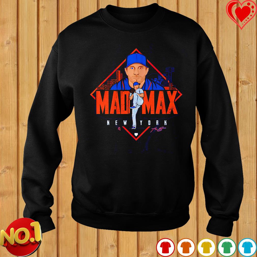 Official Mad Max Max Scherzer New York Mets MLB Shirt, hoodie