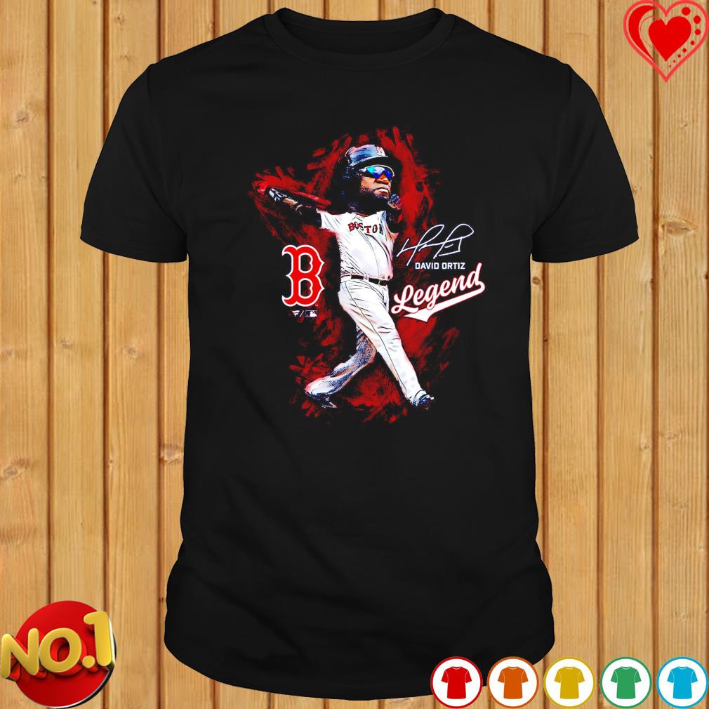 Official Boston Red Sox David Ortiz Legend Graphic Signature T-Shirt,  hoodie, sweater, long sleeve and tank top