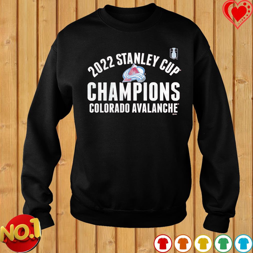 Colorado Avalanche 2022 Stanley Cup Champions Slap Shot Tri-Blend shirt,  hoodie, sweater, long sleeve and tank top