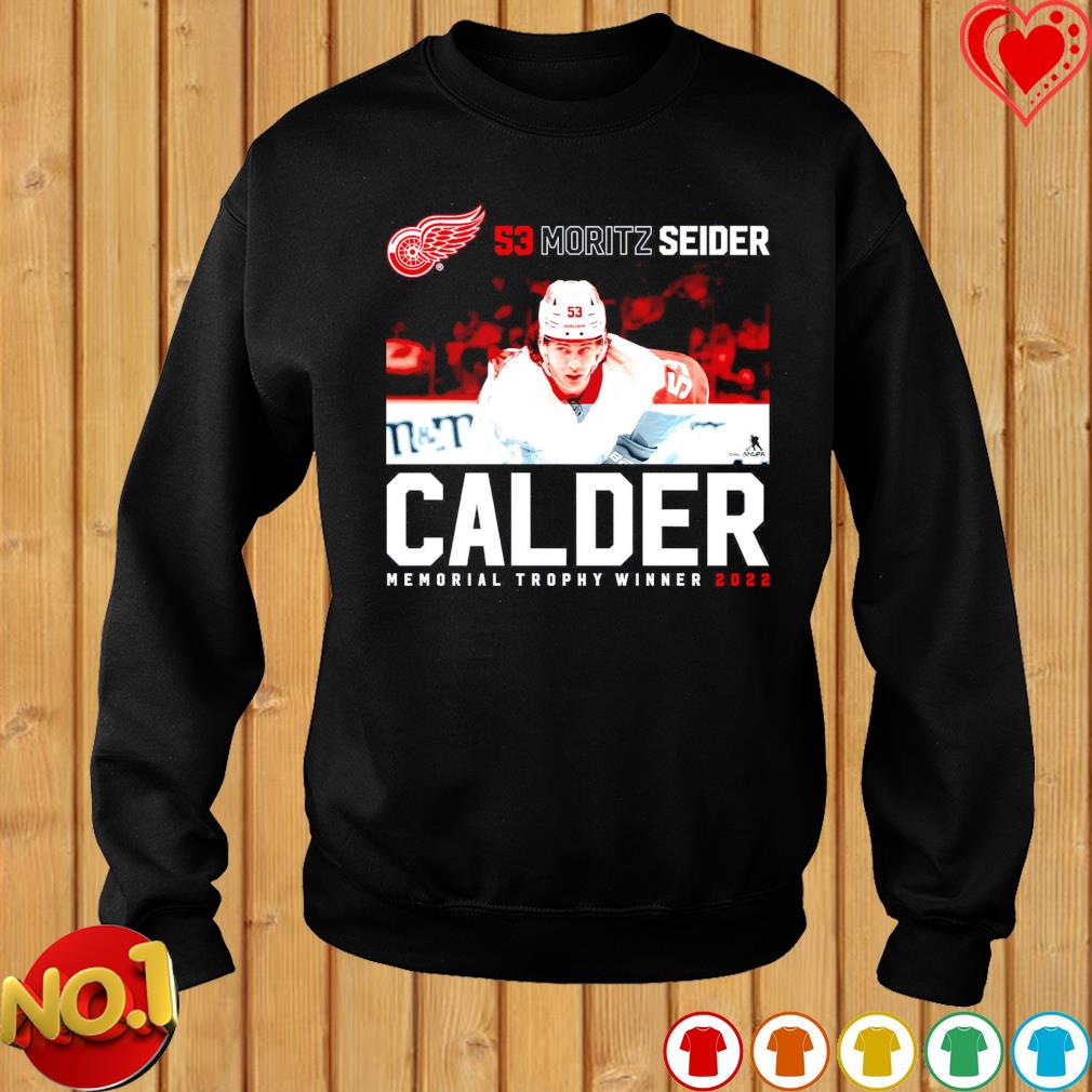 Mr. Calder Winner | Detroit Red-Wings | Moritz Seider | Essential T-Shirt