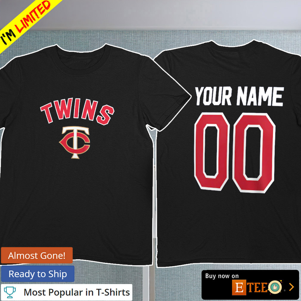 Minnesota Twins Baseball Mlb 2022 Customized Text Number Unisex T-Shirt