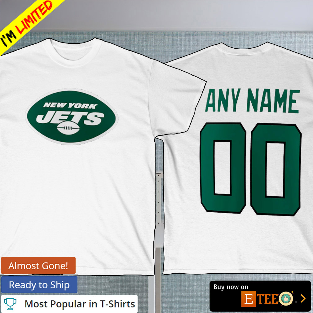 NFL New York Jets Jersey Kit Custom Lettering ANY YEAR Name Number UNSEWN