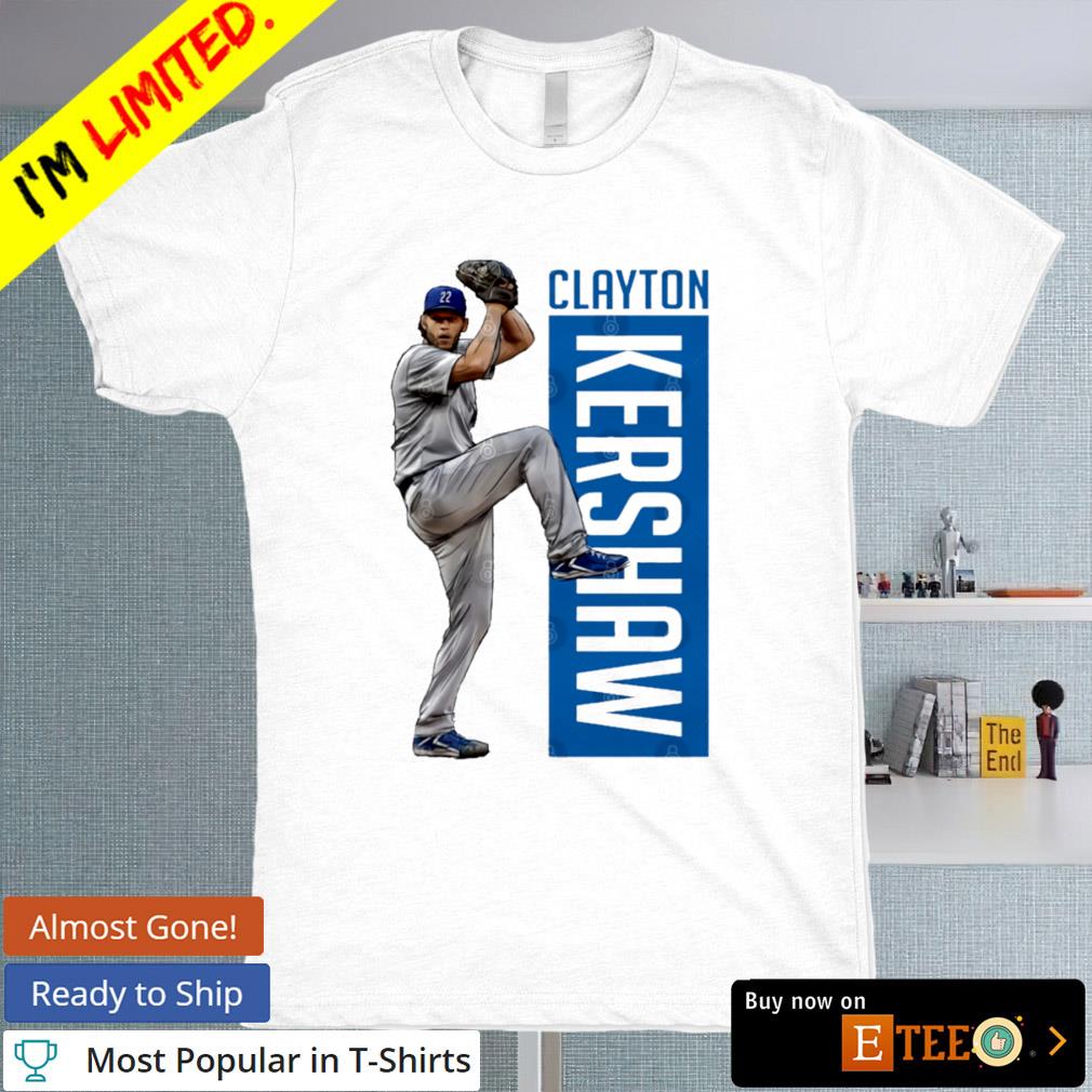 Top-selling Item] Clayton Kershaw Los Angeles Dodgers Cool Base Player 3D  Unisex Jersey - Gray