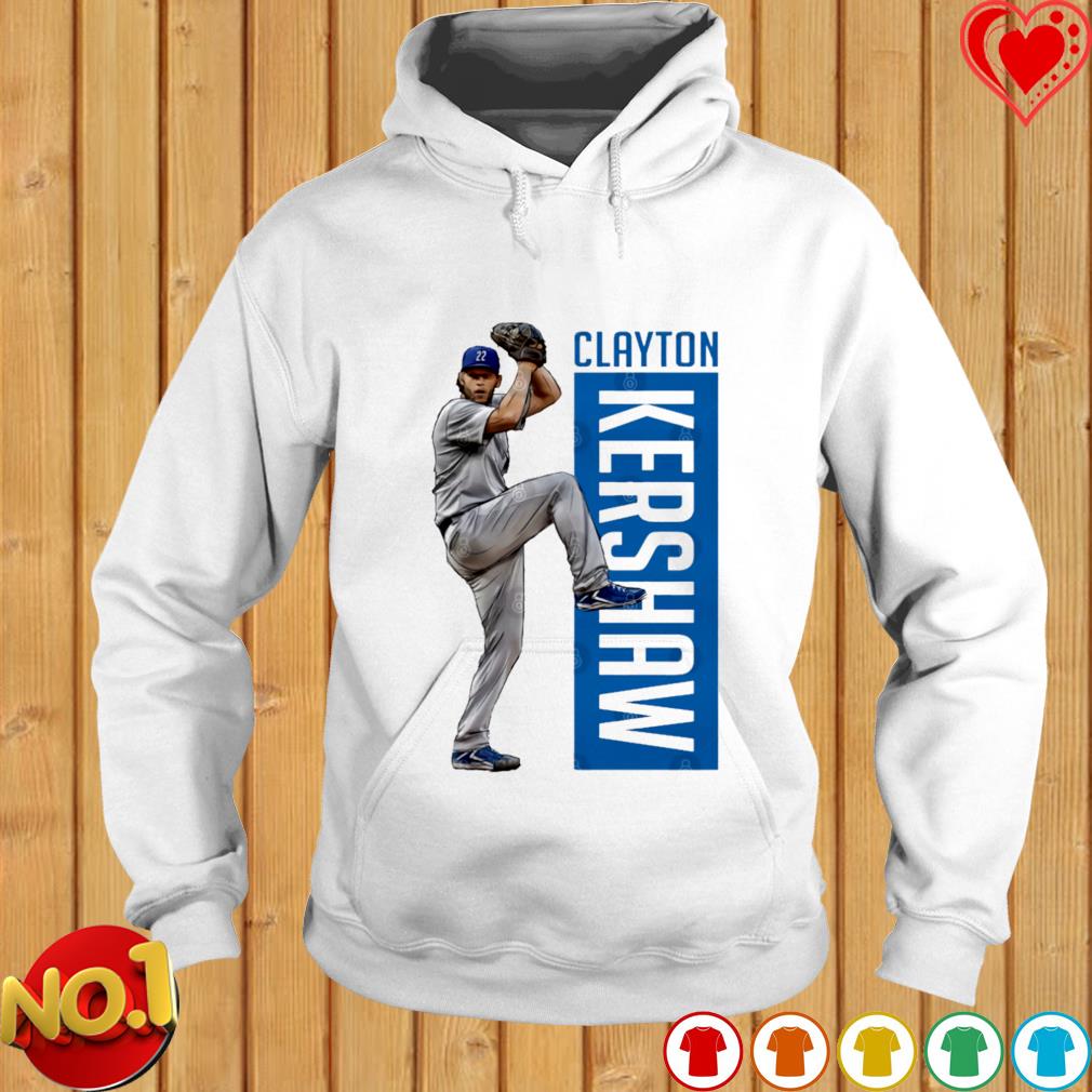 Los Angeles Dodgers Clayton Kershaw 3D Hoodie - T-shirts Low Price