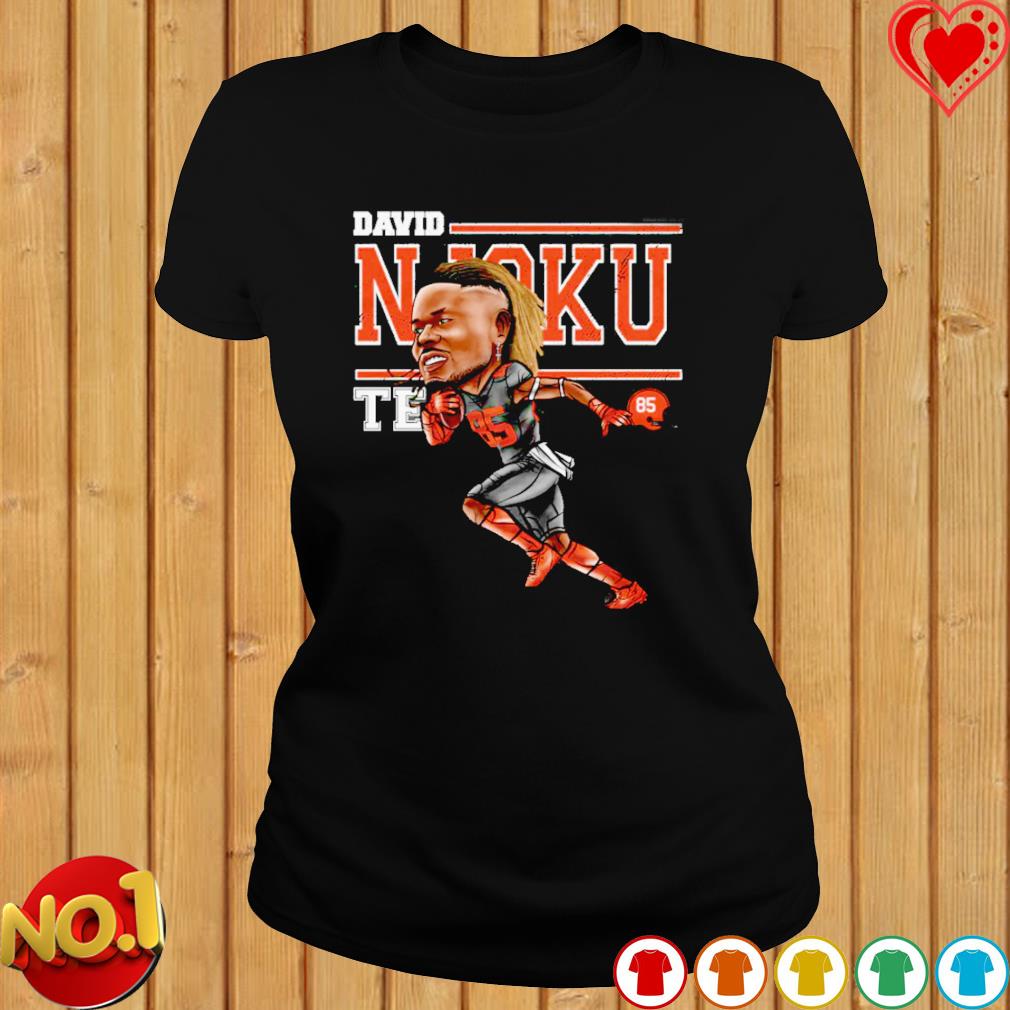 Funny david Njoku 85 Cleveland Browns football player poster shirt, hoodie,  sweater, long sleeve and tank top