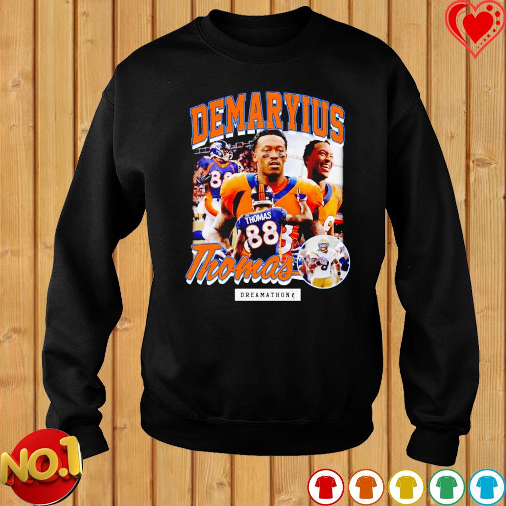 Demaryius Thomas Shirt, Demaryius Thomas Broncos 88 basic black T