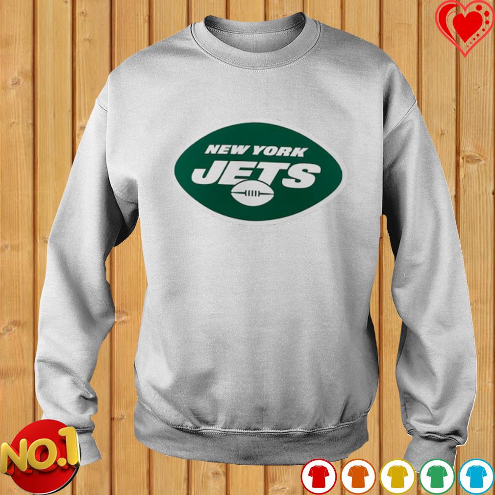 New York Jets Logo Crewneck Sweatshirt - Happy Spring Tee