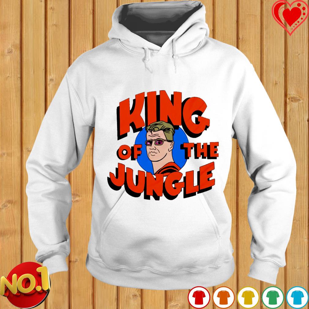 Joe Burrow king of the jungle shirt, hoodie, sweater, long sleeve and tank  top