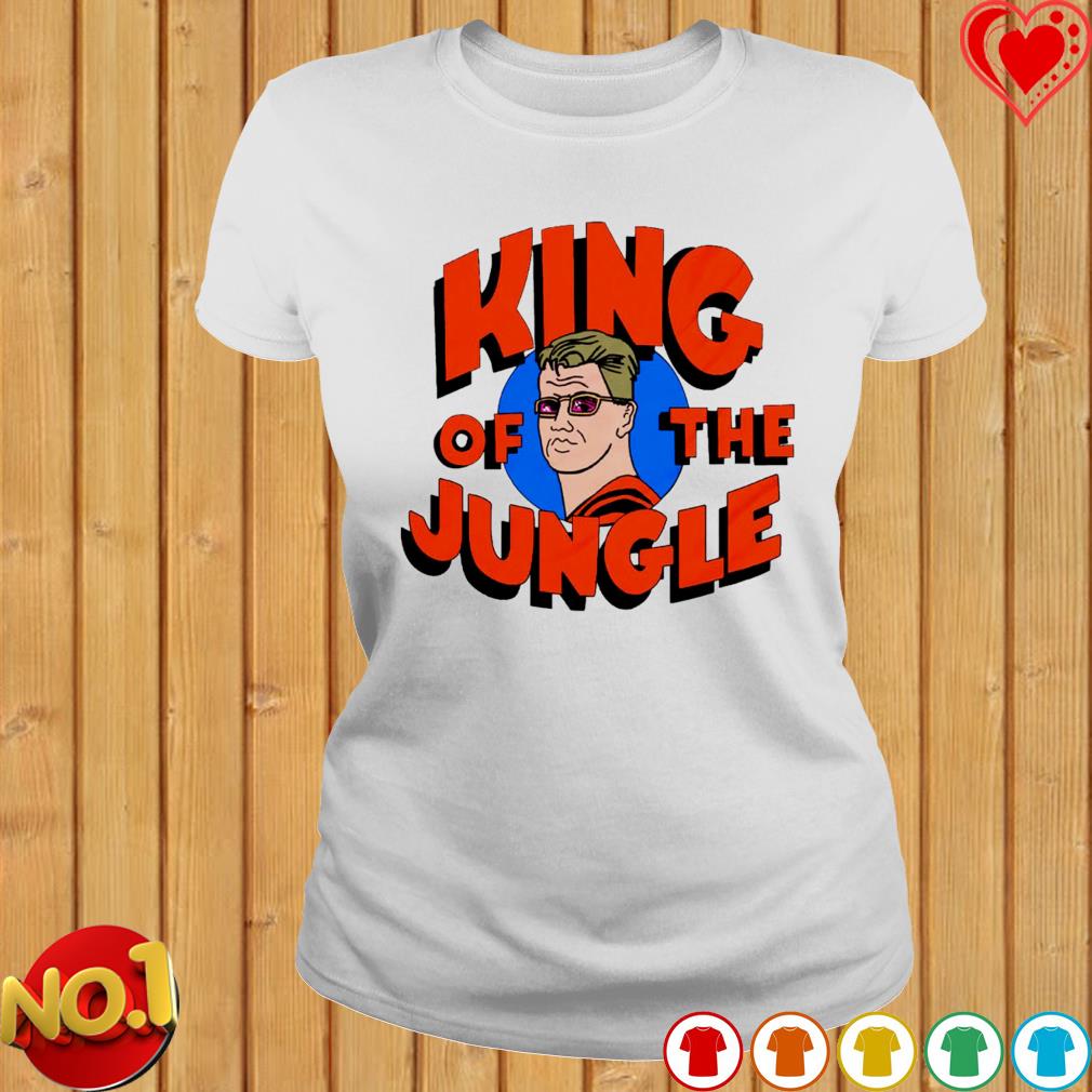 Official Joe burrow king of the jungle T-shirt, hoodie, tank top, sweater  and long sleeve t-shirt