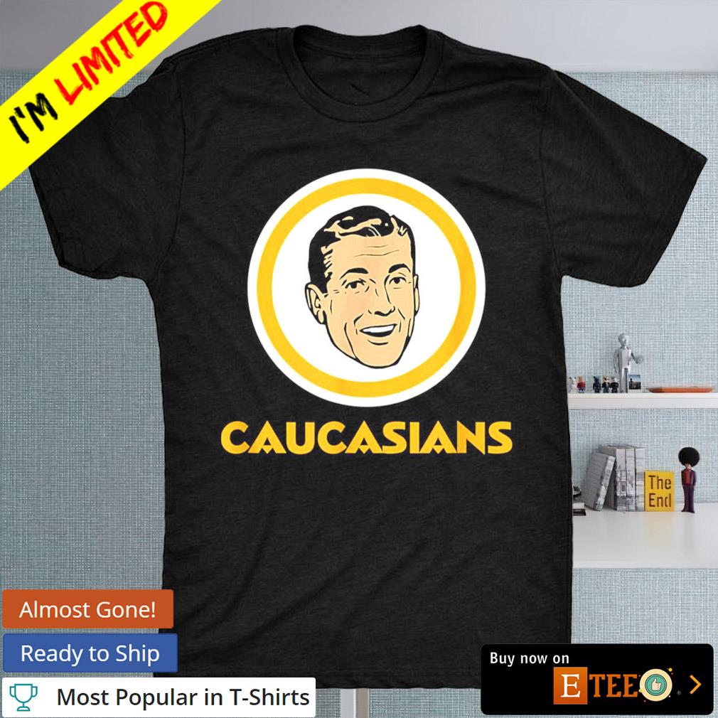 TeeShirtPalace | Washington Caucasians Football Logo Long Sleeve Shirt