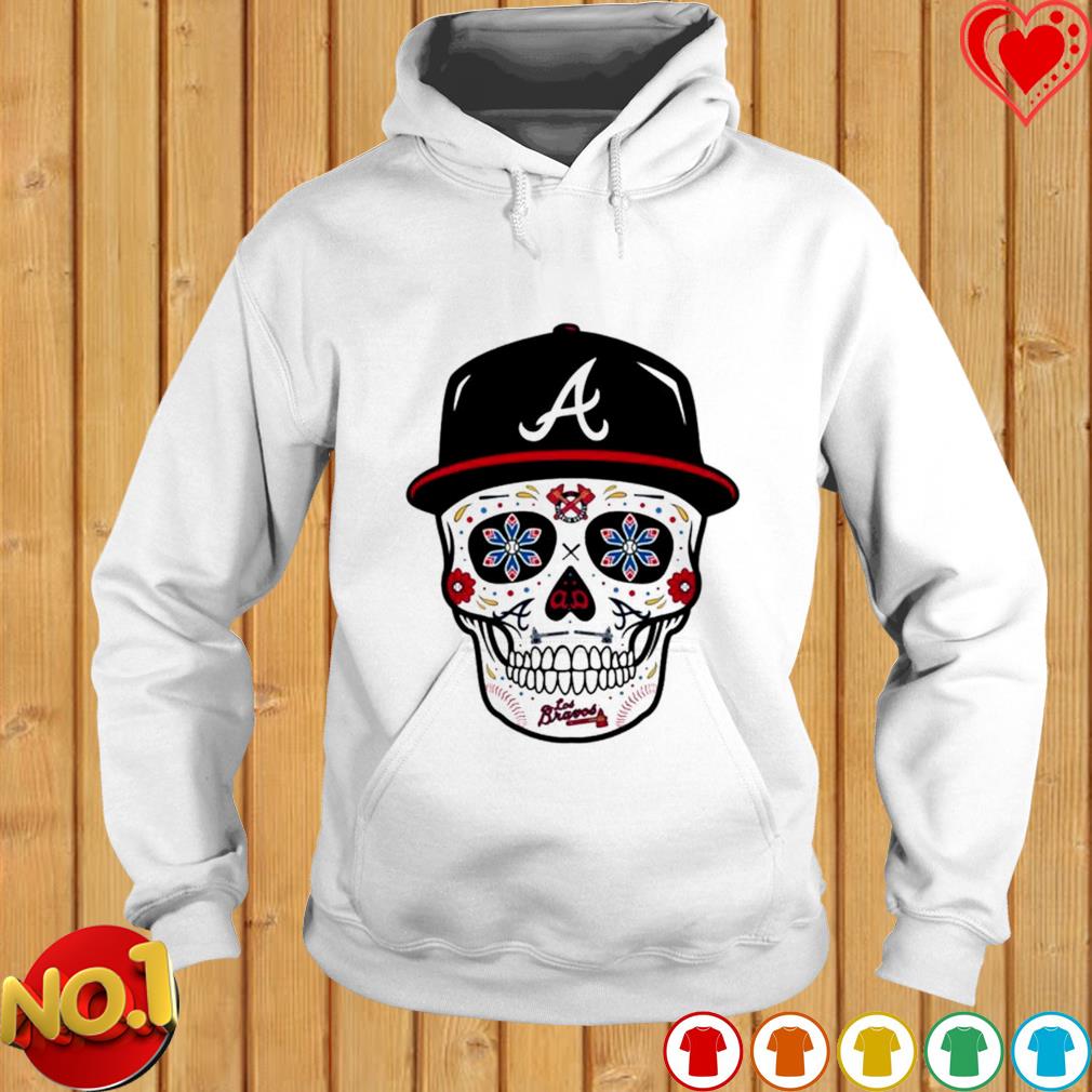 Atlanta Braves Sugar Skull shirt, hoodie, sweater, long sleeve and