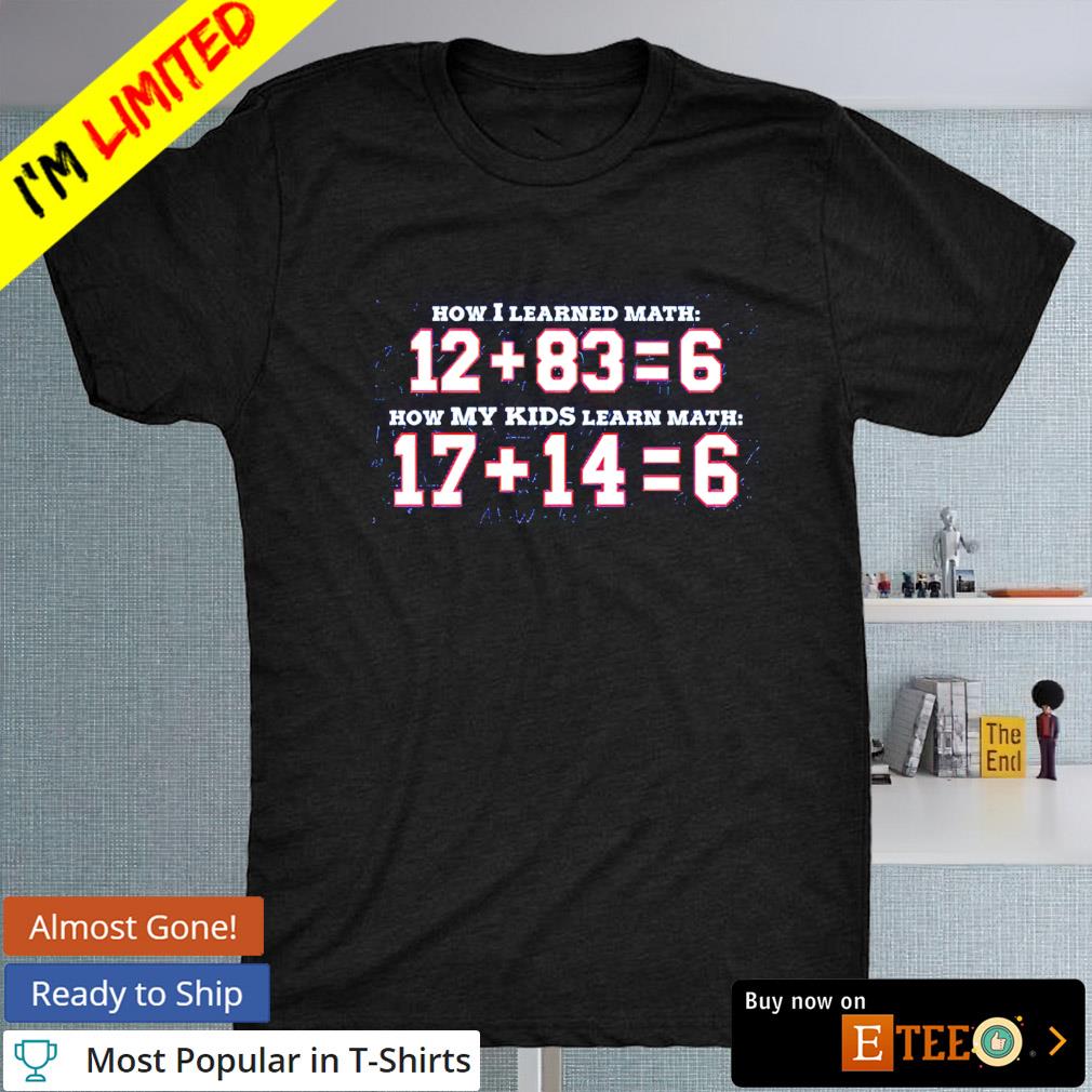 Buffalo Bills modern math T-shirt