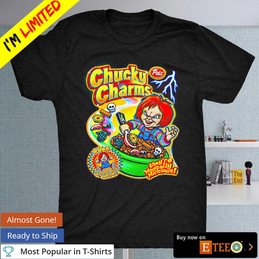 Chucky Charms they're magically malicious Halloween shirt