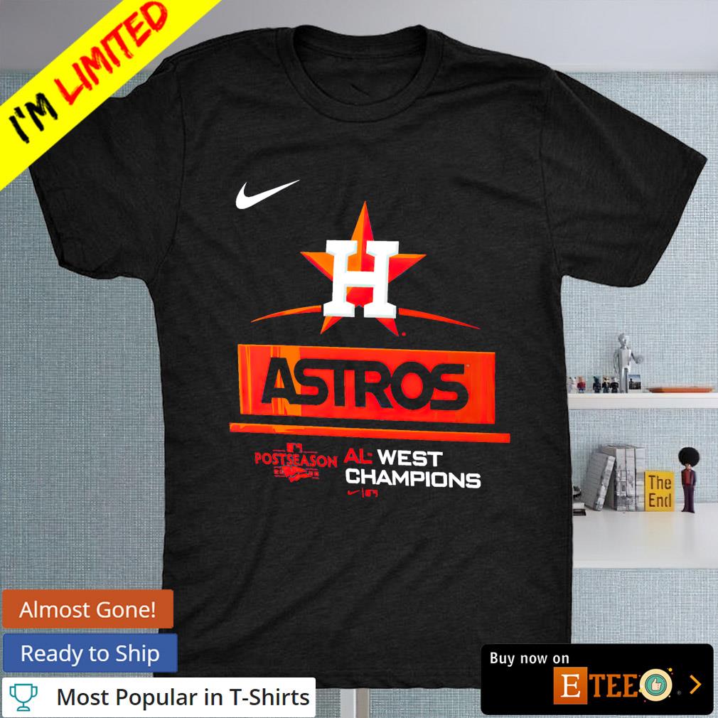 Houston Astros 2022 AL West Division Champions shirt