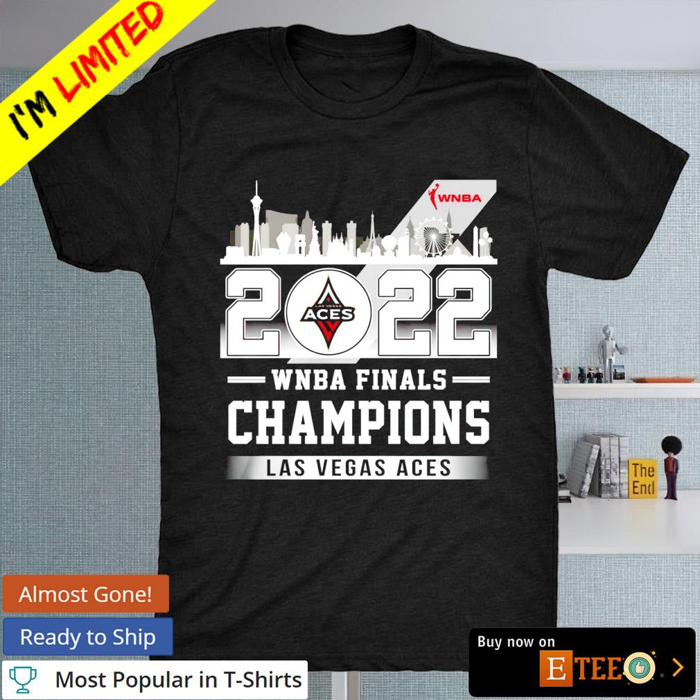 Las Vegas Aces 2022 WNBA Finals Champions T-shirt