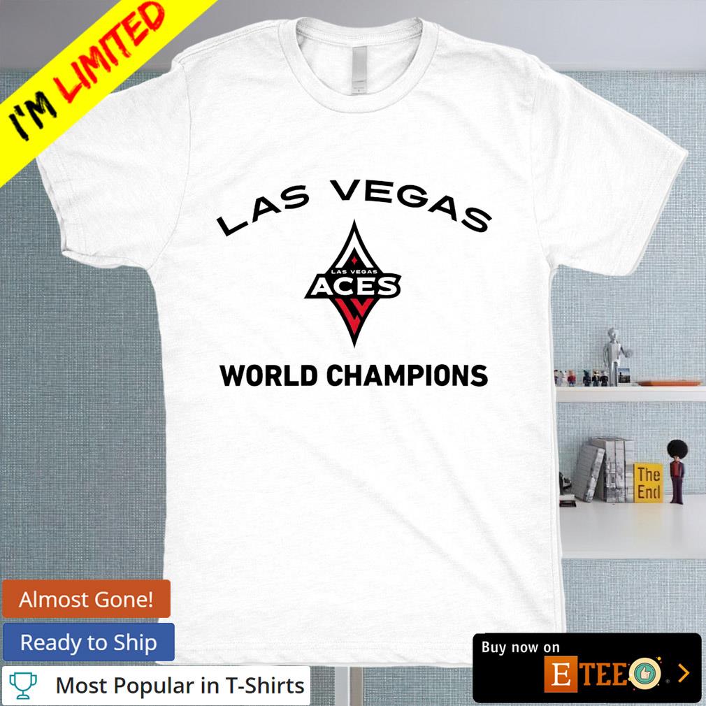 Las Vegas Aces world champions logo shirt